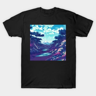 Anime Style Landscape T-Shirt